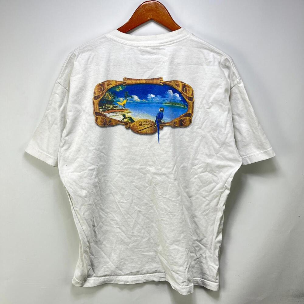 Vintage 90s Speedo Parrot T Shirt XL